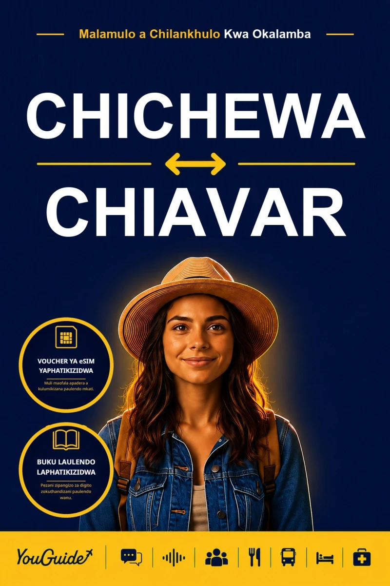 Portada: The Language Guide for Travelers - Chichewa to Avar