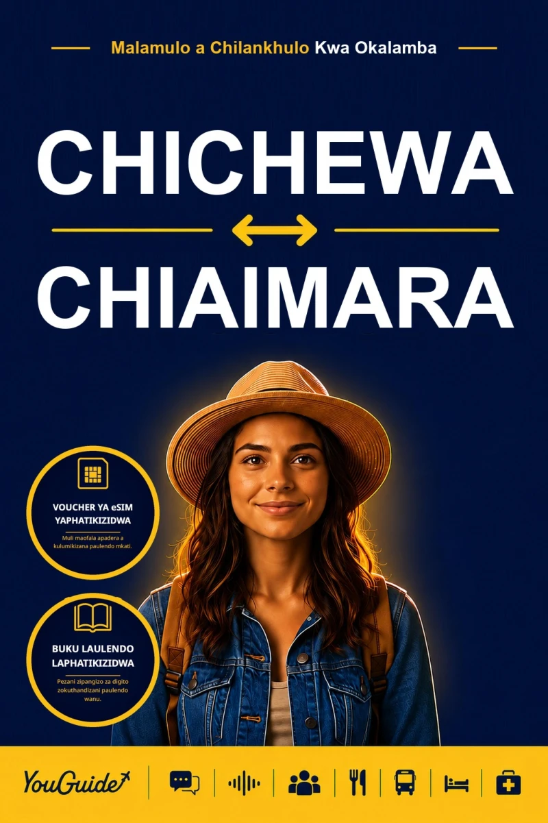 Portada: The Language Guide for Travelers - Chichewa to Aymara