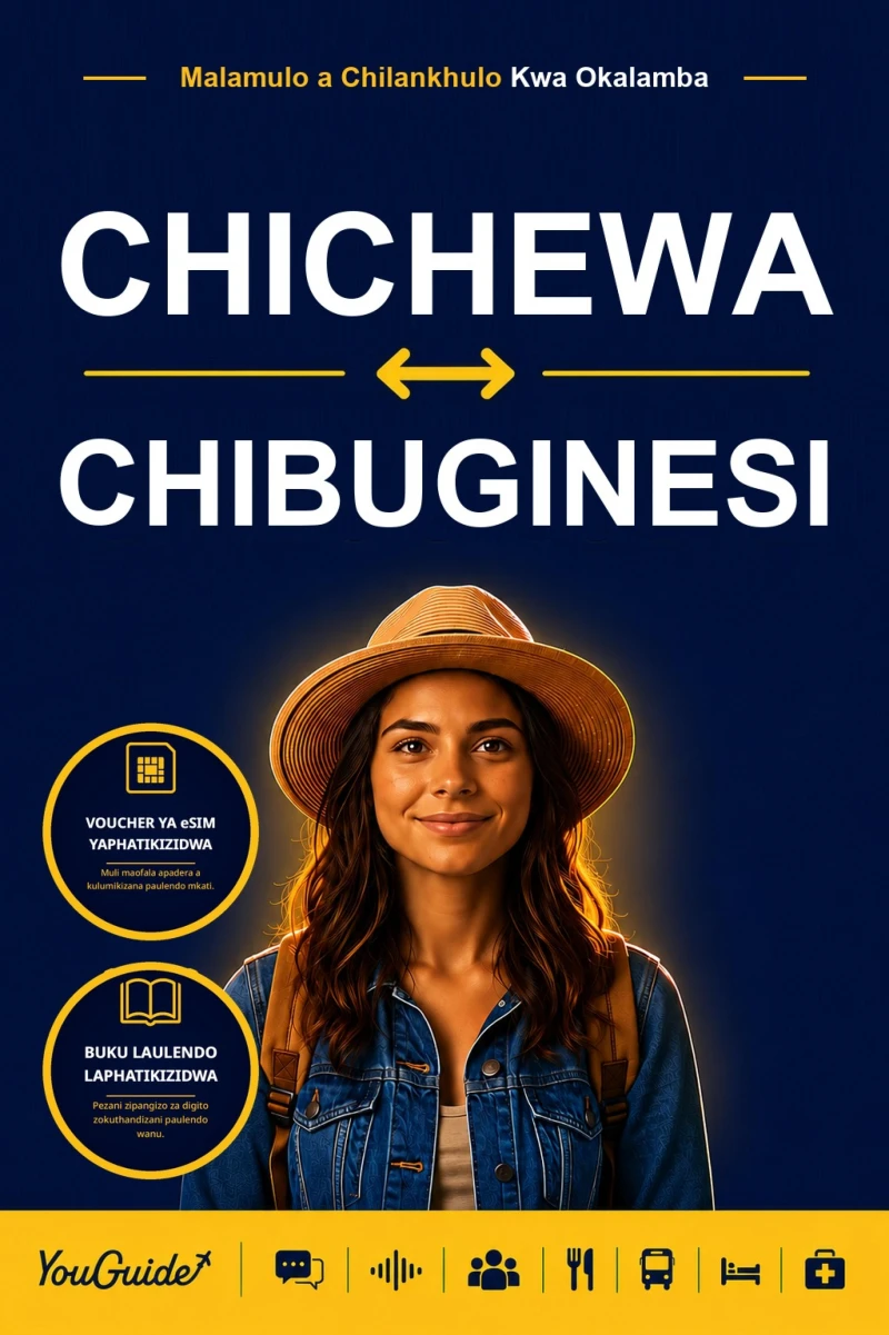Portada: The Language Guide for Travelers - Chichewa to Buginese