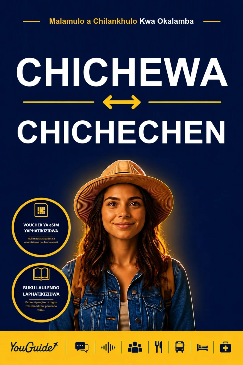 Portada: The Language Guide for Travelers - Chichewa to Chechen