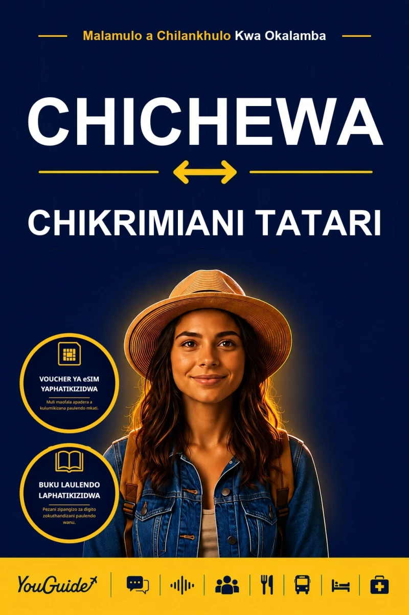 Portada: The Language Guide for Travelers - Chichewa to Crimean Tatar