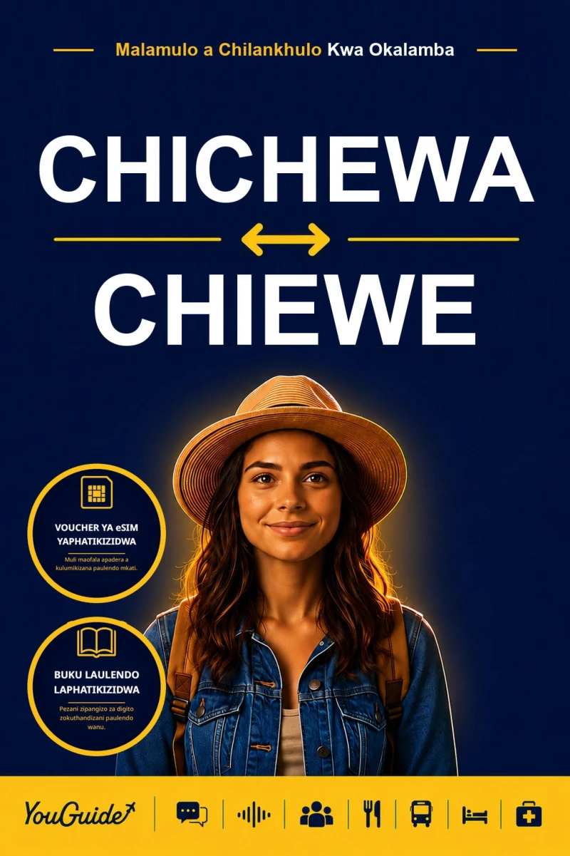 Portada: The Language Guide for Travelers - Chichewa to Ewe