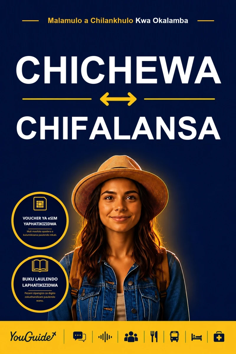 Portada: The Language Guide for Travelers - Chichewa to French