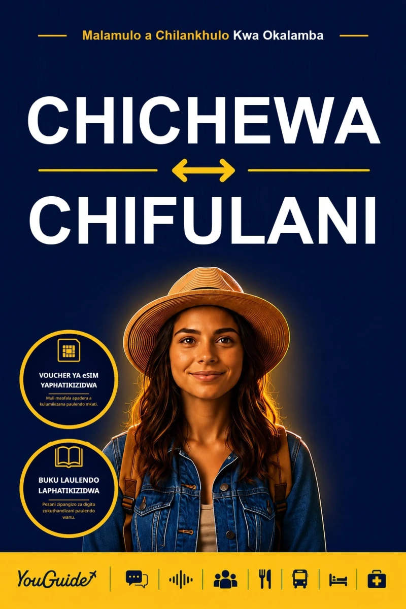Portada: The Language Guide for Travelers - Chichewa to Fulani
