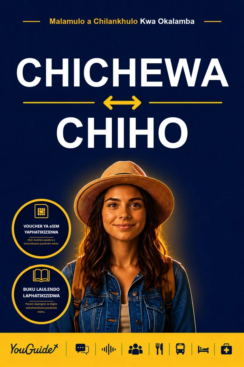 Portada: The Language Guide for Travelers - Chichewa to Ho