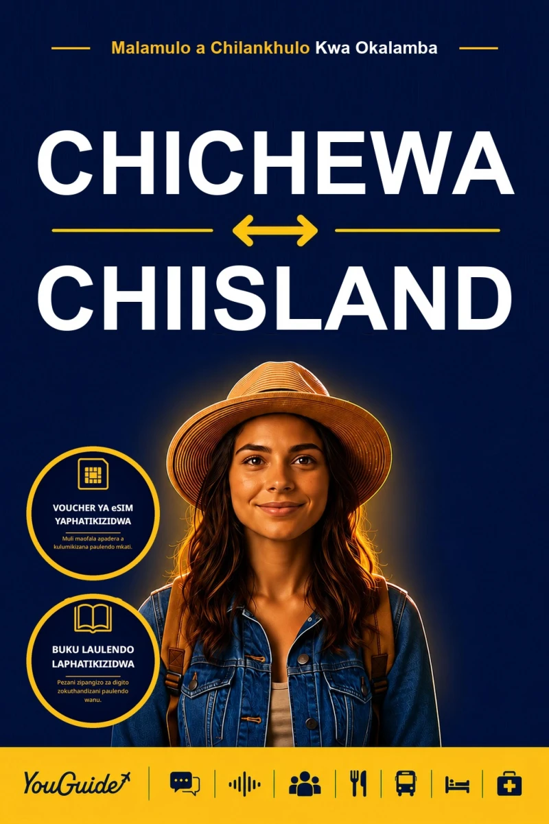 Portada: The Language Guide for Travelers - Chichewa to Icelandic