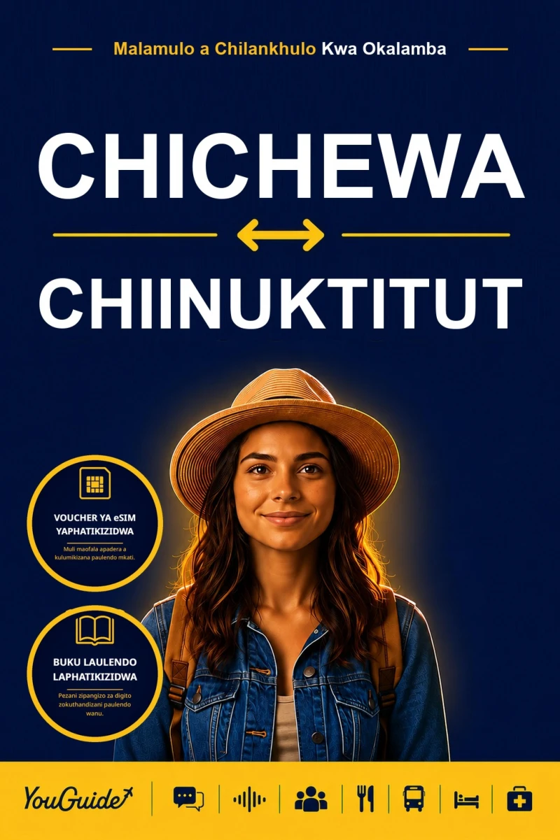 Portada: The Language Guide for Travelers - Chichewa to Inuktitut