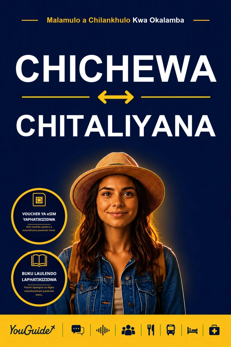 Portada: The Language Guide for Travelers - Chichewa to Italian
