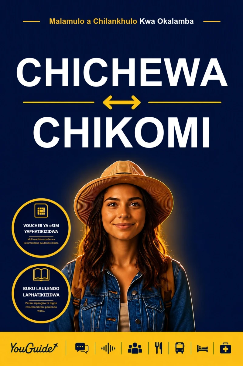 Portada: The Language Guide for Travelers - Chichewa to Komi