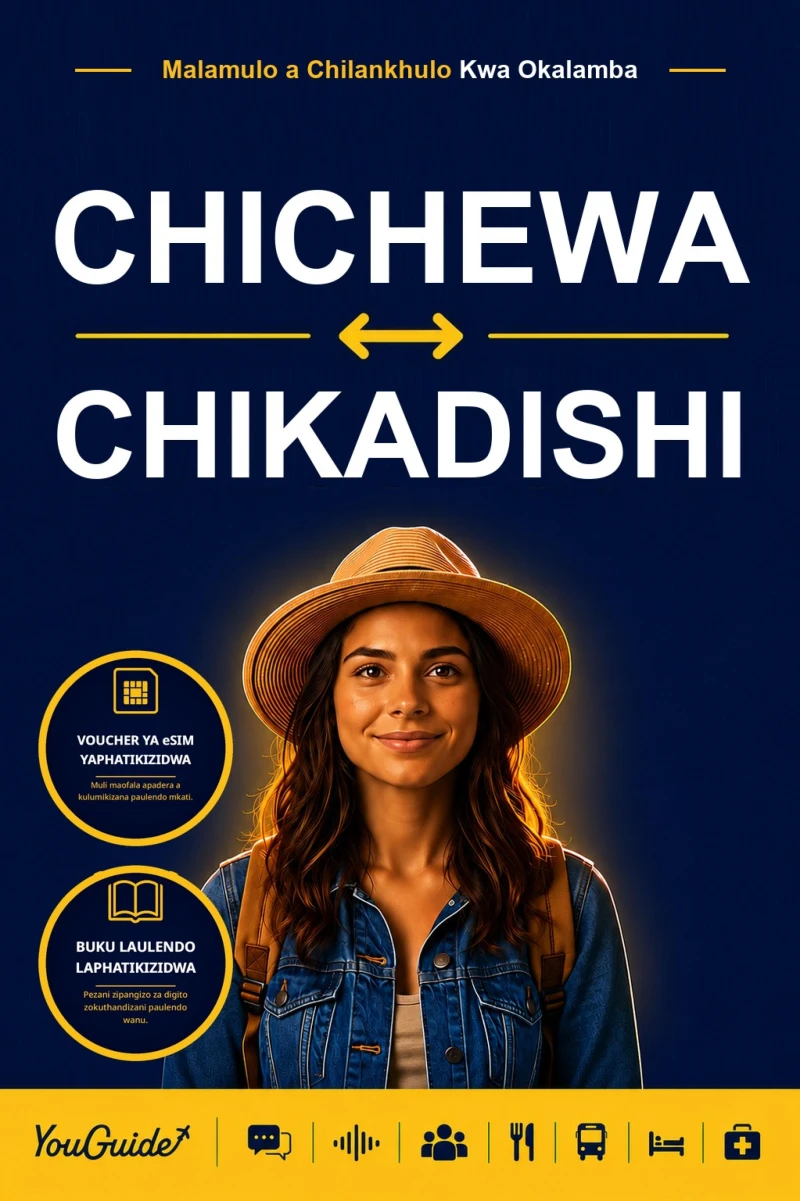 Portada: The Language Guide for Travelers - Chichewa to Kurdish