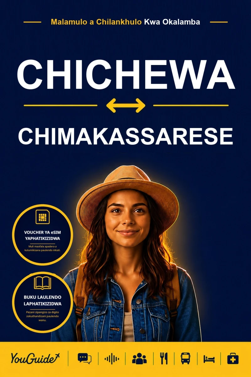 Portada: The Language Guide for Travelers - Chichewa to Makassarese