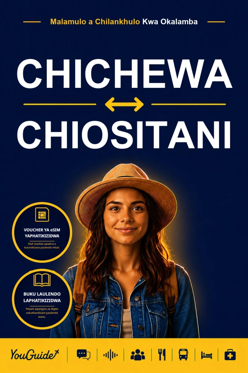 Portada: The Language Guide for Travelers - Chichewa to Occitan