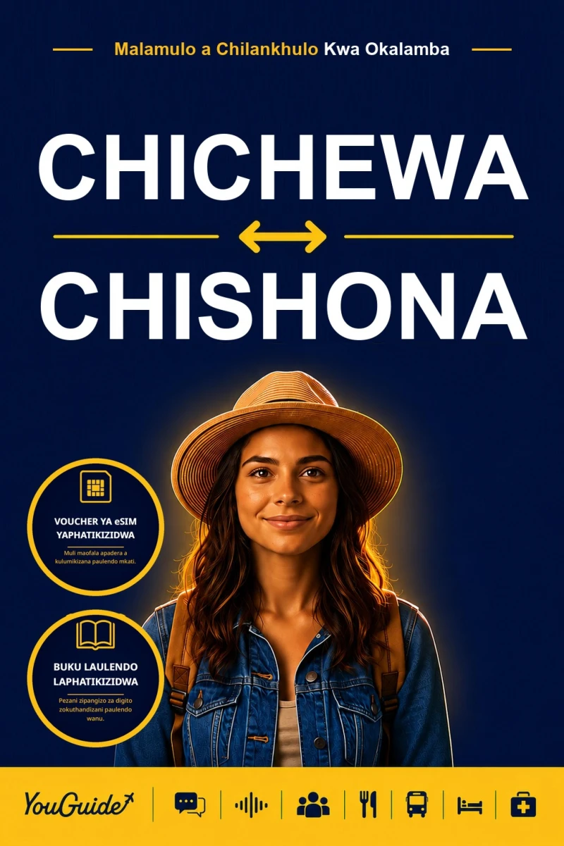 Portada: The Language Guide for Travelers - Chichewa to Shona