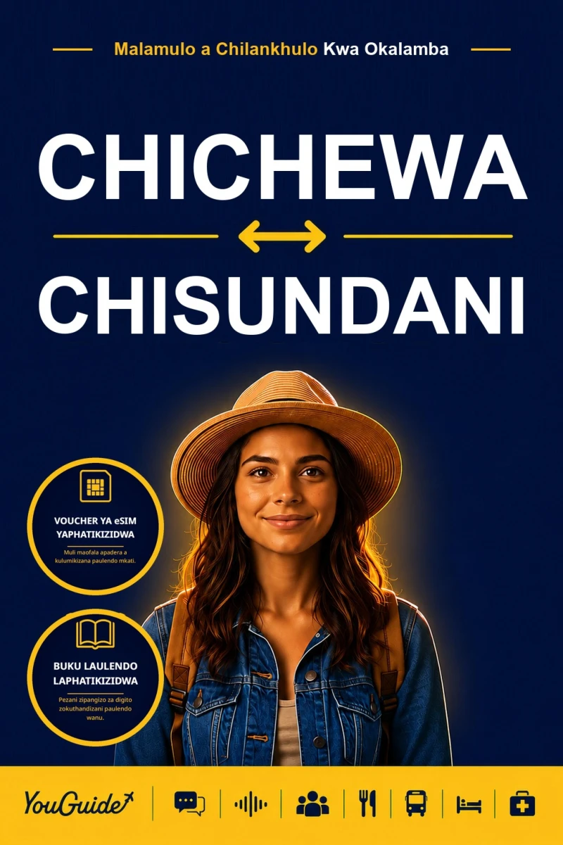 Portada: The Language Guide for Travelers - Chichewa to Sundanese