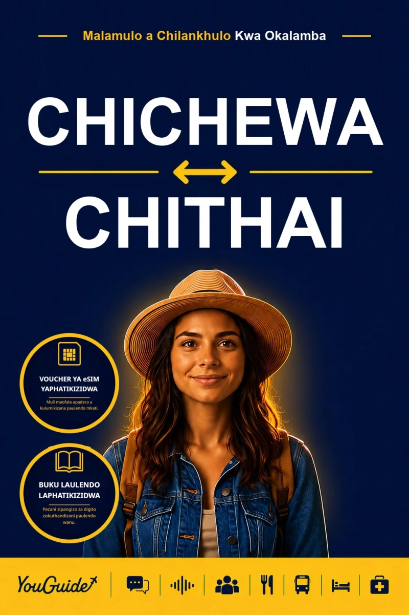 Portada: The Language Guide for Travelers - Chichewa to Thai
