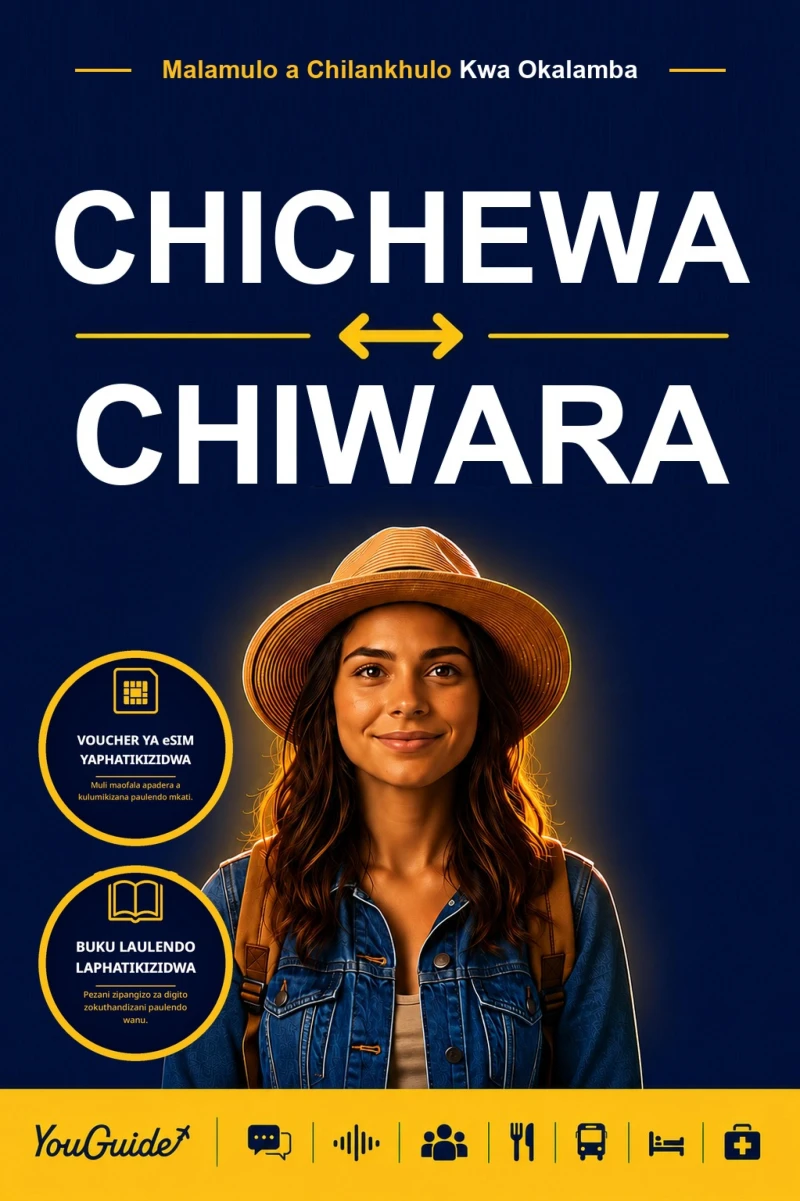 Portada: The Language Guide for Travelers - Chichewa to Waray