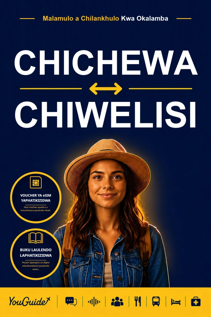 Portada: The Language Guide for Travelers - Chichewa to Welsh