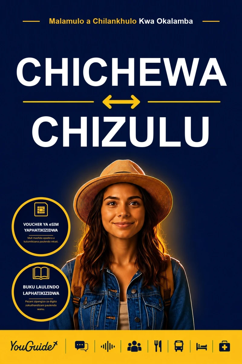 Portada: The Language Guide for Travelers - Chichewa to Zulu