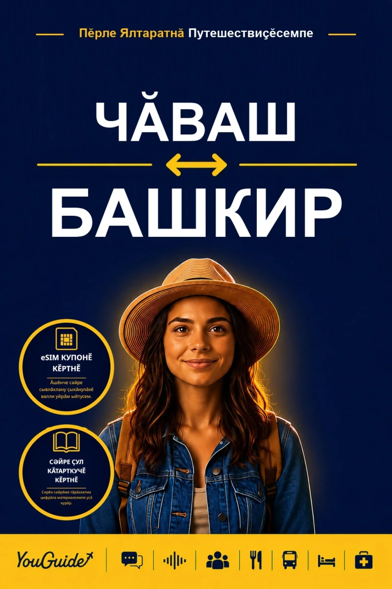 Portada: The Language Guide for Travelers - Chuvash to Bashkir