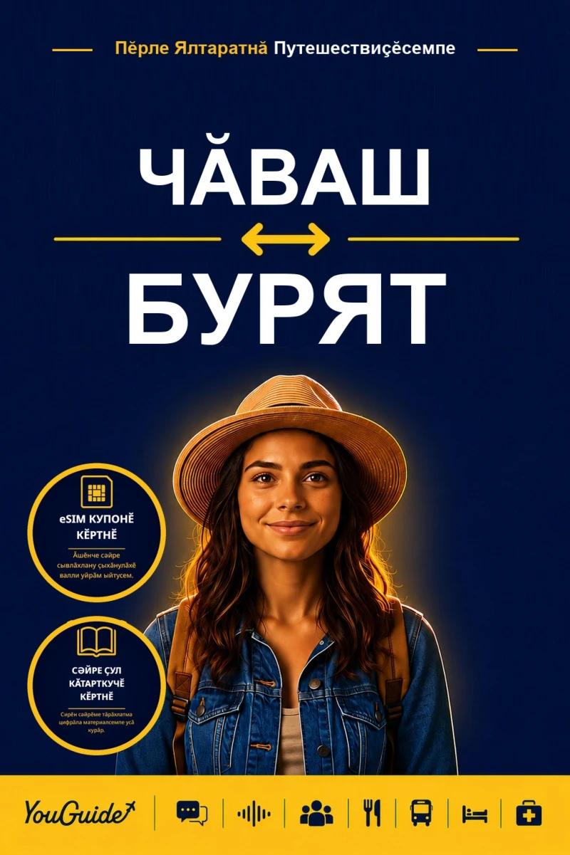 Portada: The Language Guide for Travelers - Chuvash to Buryat
