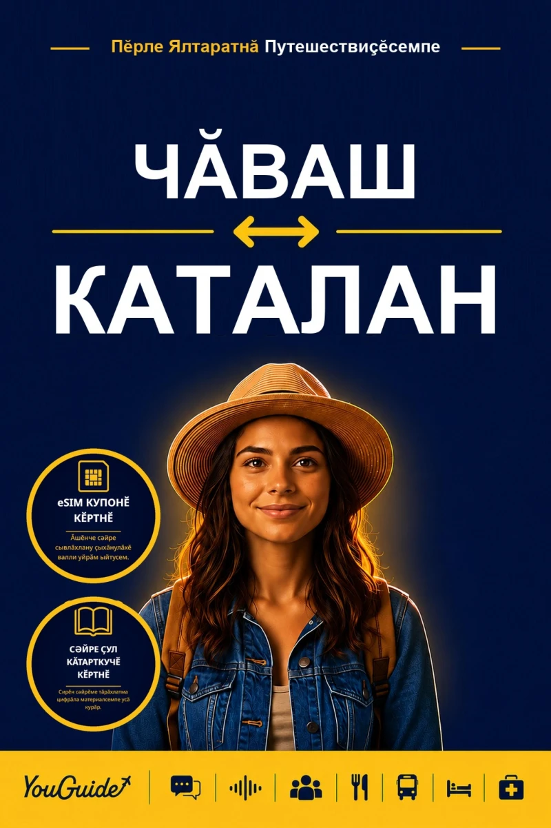 Portada: The Language Guide for Travelers - Chuvash to Catalan