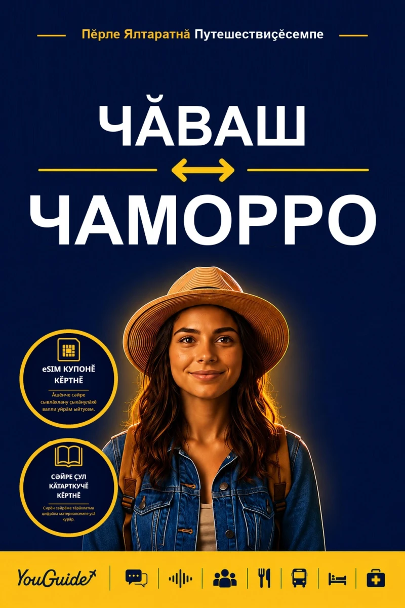 Portada: The Language Guide for Travelers - Chuvash to Chamorro