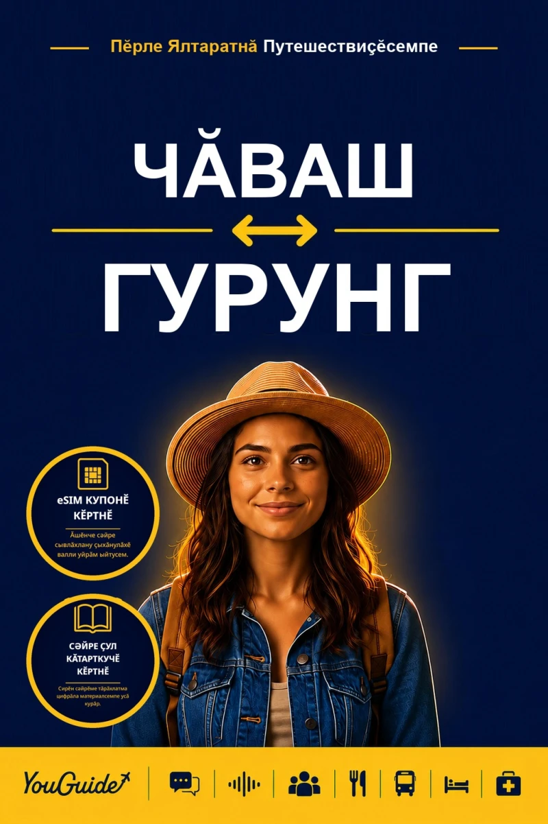 Portada: The Language Guide for Travelers - Chuvash to Gurung