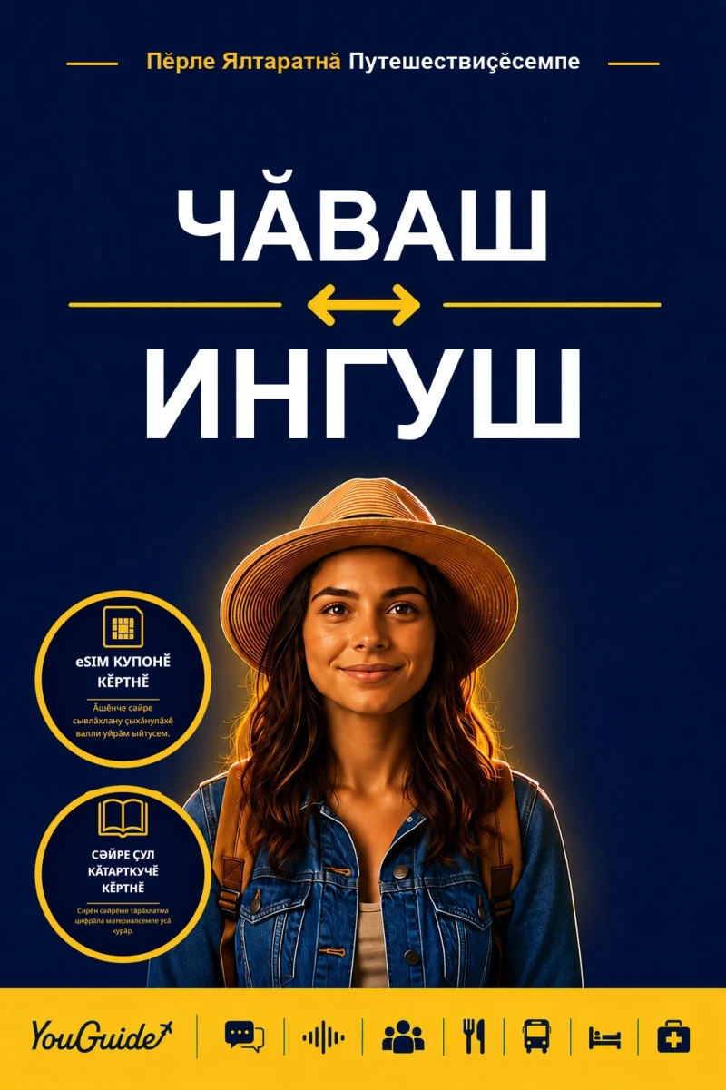 Portada: The Language Guide for Travelers - Chuvash to Ingush