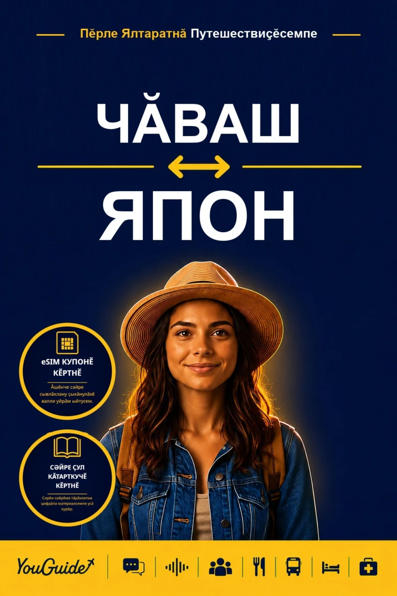 Portada: The Language Guide for Travelers - Chuvash to Japanese