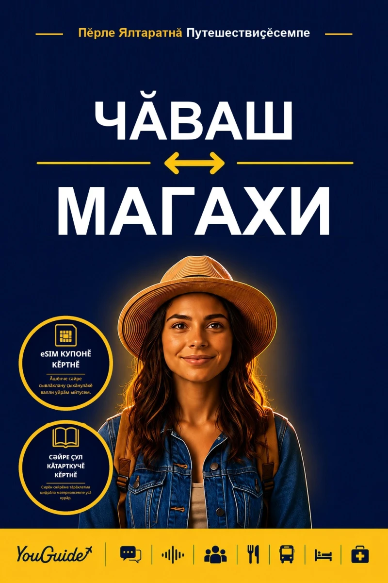 Portada: The Language Guide for Travelers - Chuvash to Magahi
