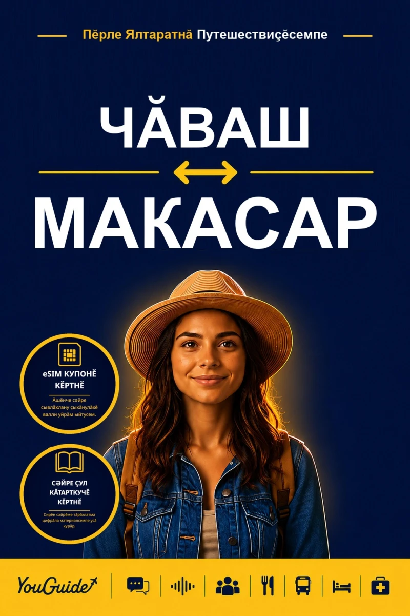 Portada: The Language Guide for Travelers - Chuvash to Makassarese