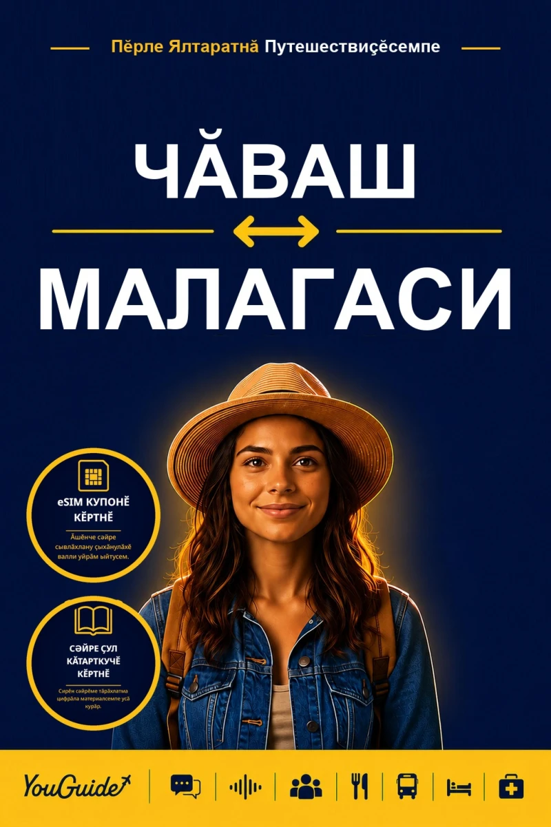 Portada: The Language Guide for Travelers - Chuvash to Malagasy