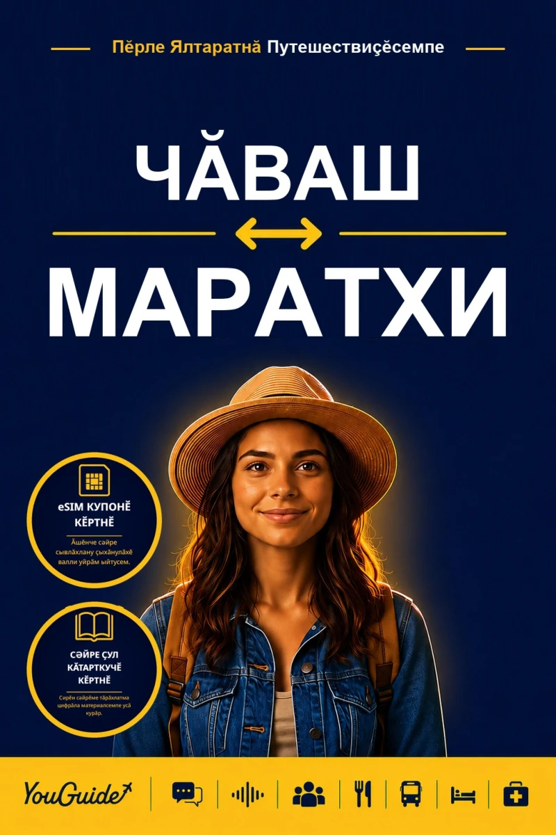 Portada: The Language Guide for Travelers - Chuvash to Marathi