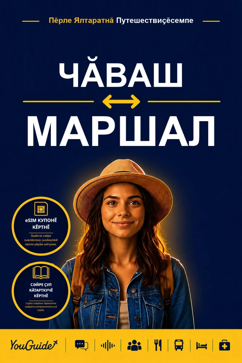 Portada: The Language Guide for Travelers - Chuvash to Marshallese