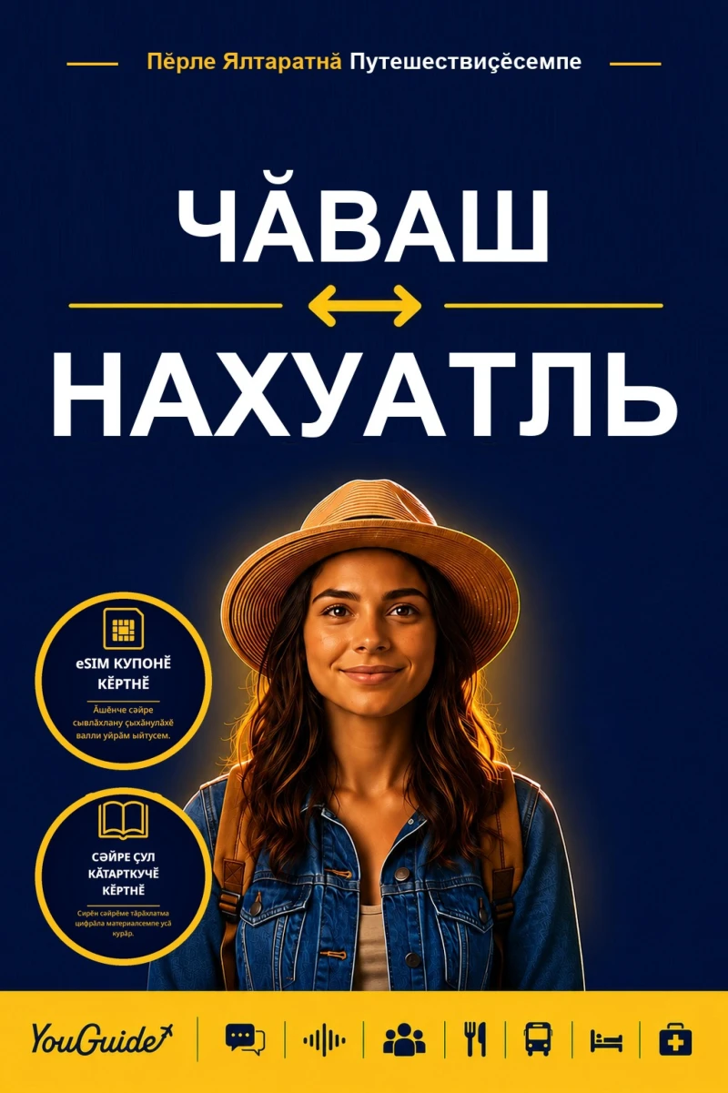 Portada: The Language Guide for Travelers - Chuvash to Nahuatl