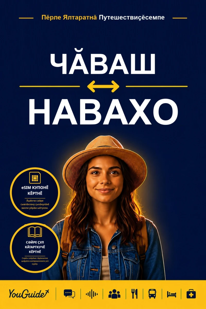 Portada: The Language Guide for Travelers - Chuvash to Navajo