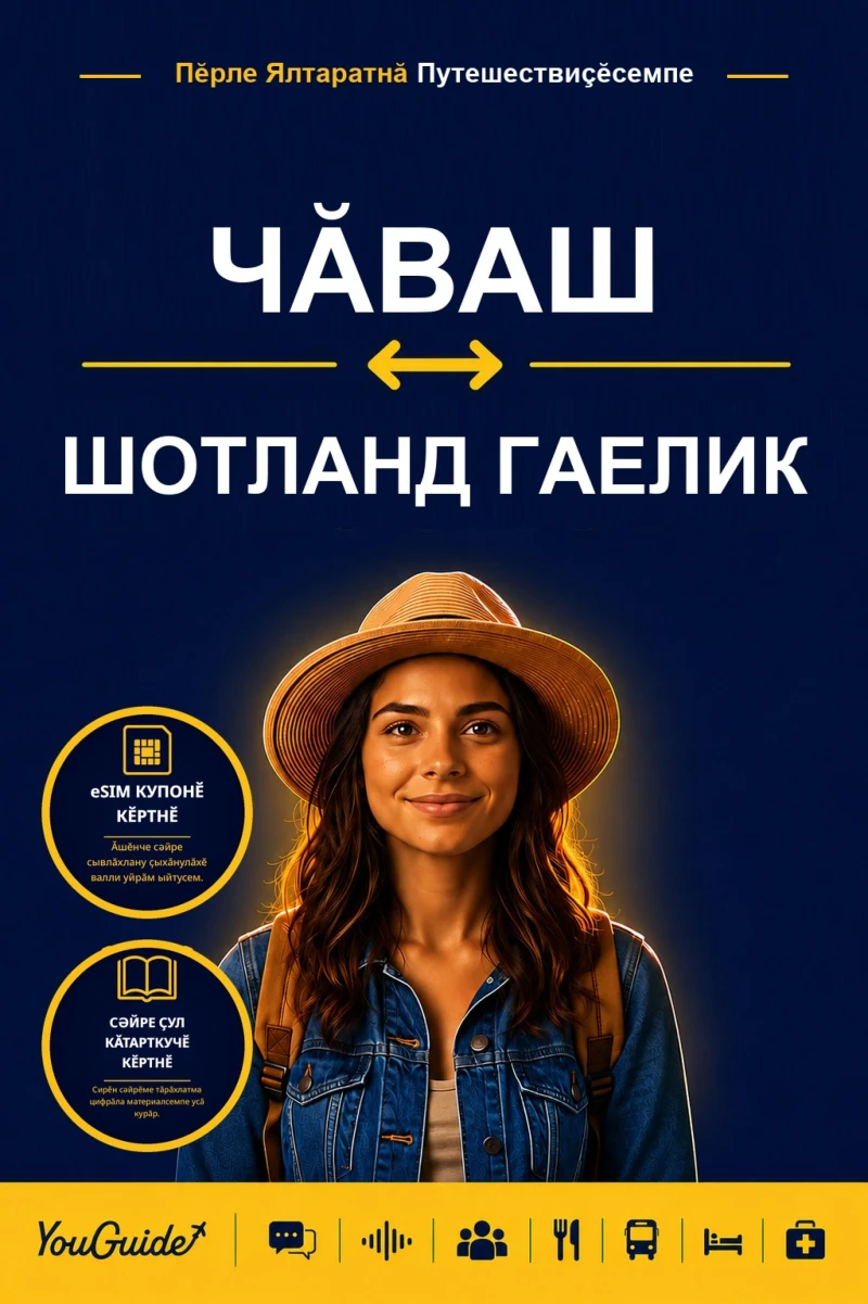 Portada: The Language Guide for Travelers - Chuvash to Scottish Gaelic