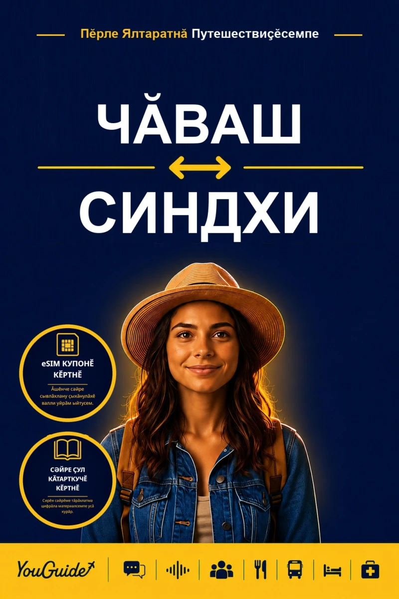 Portada: The Language Guide for Travelers - Chuvash to Sindhi