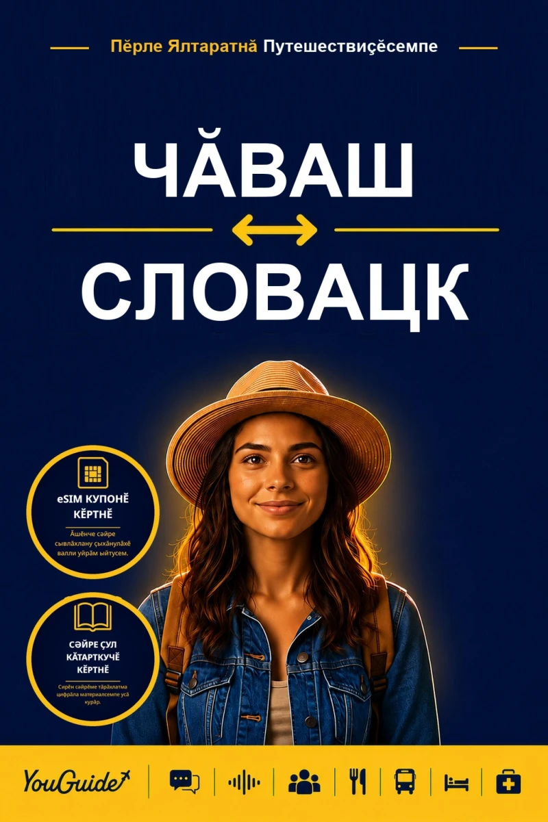 Portada: The Language Guide for Travelers - Chuvash to Slovak