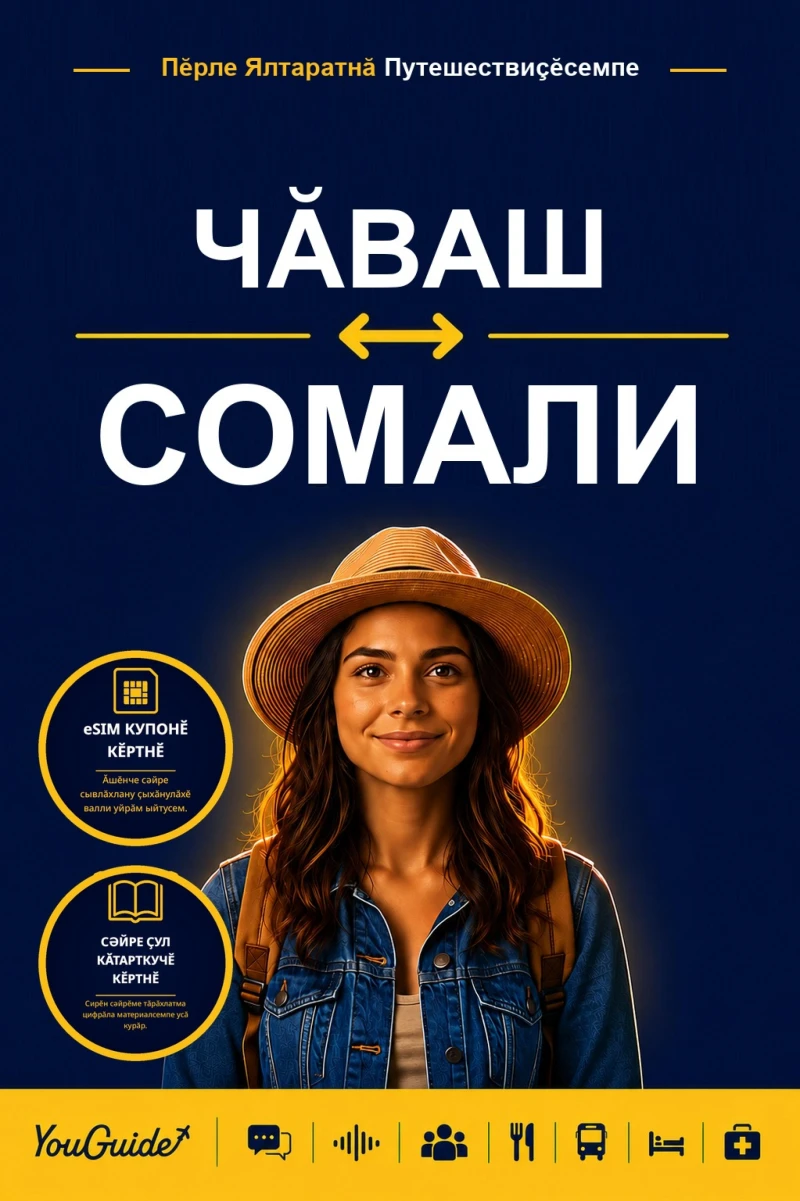 Portada: The Language Guide for Travelers - Chuvash to Somali