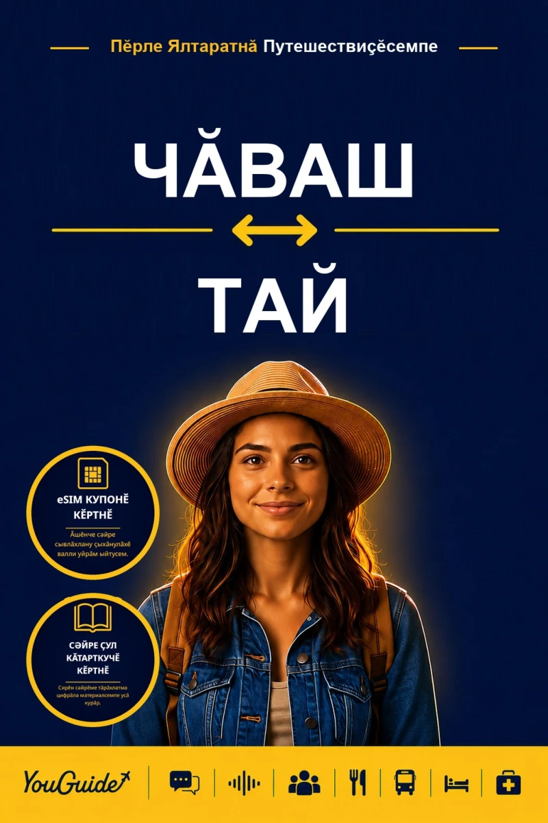 Portada: The Language Guide for Travelers - Chuvash to Thai