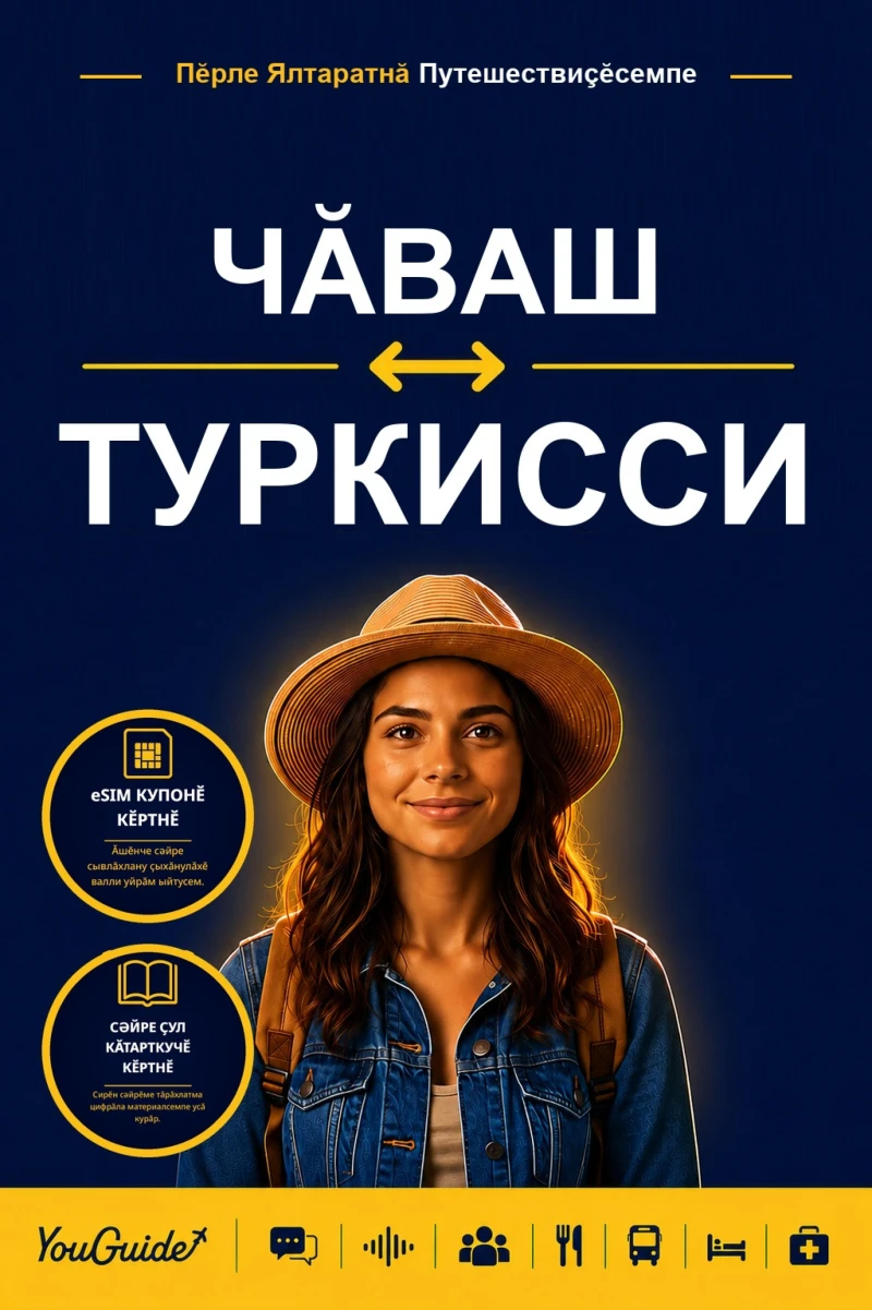 Portada: The Language Guide for Travelers - Chuvash to Turkish