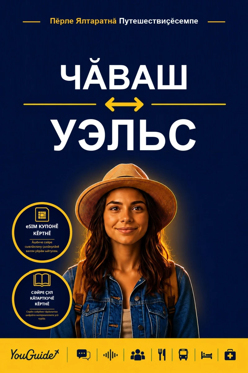 Portada: The Language Guide for Travelers - Chuvash to Welsh