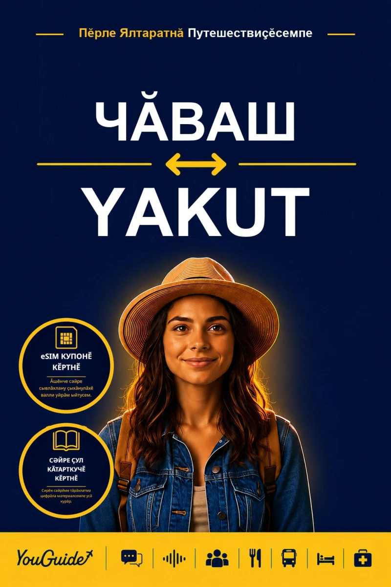 Portada: The Language Guide for Travelers - Chuvash to Yakut