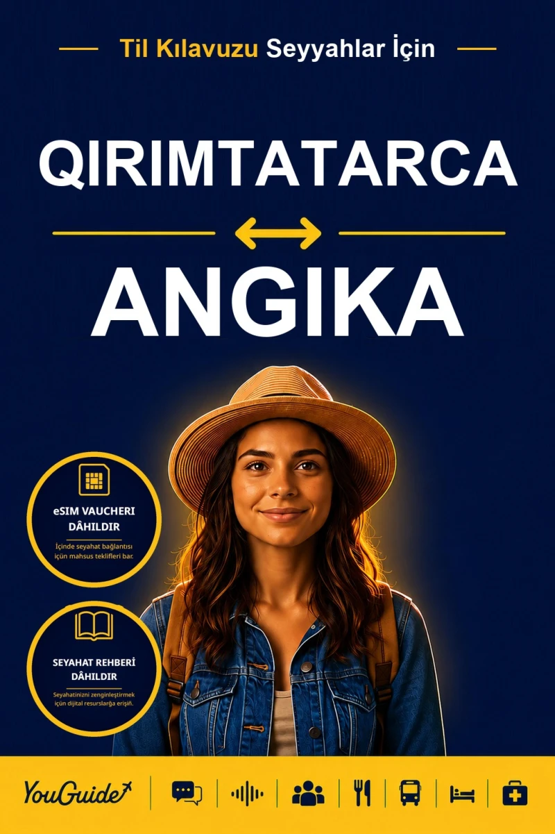 Portada: The Language Guide for Travelers - Crimean Tatar to Angika