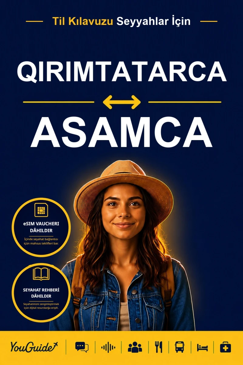 Portada: The Language Guide for Travelers - Crimean Tatar to Assamese