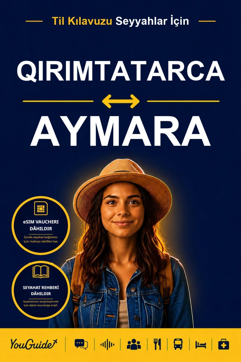 Portada: The Language Guide for Travelers - Crimean Tatar to Aymara