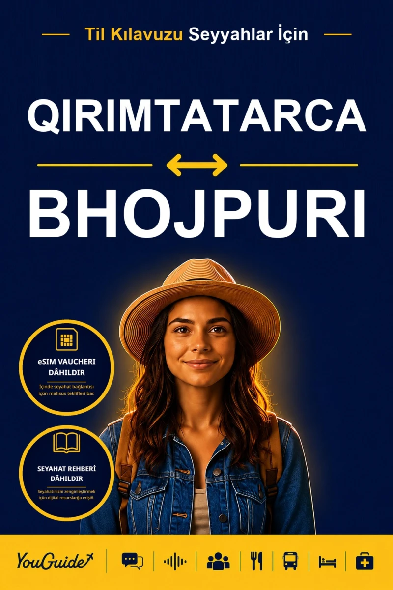 Portada: The Language Guide for Travelers - Crimean Tatar to Bhojpuri