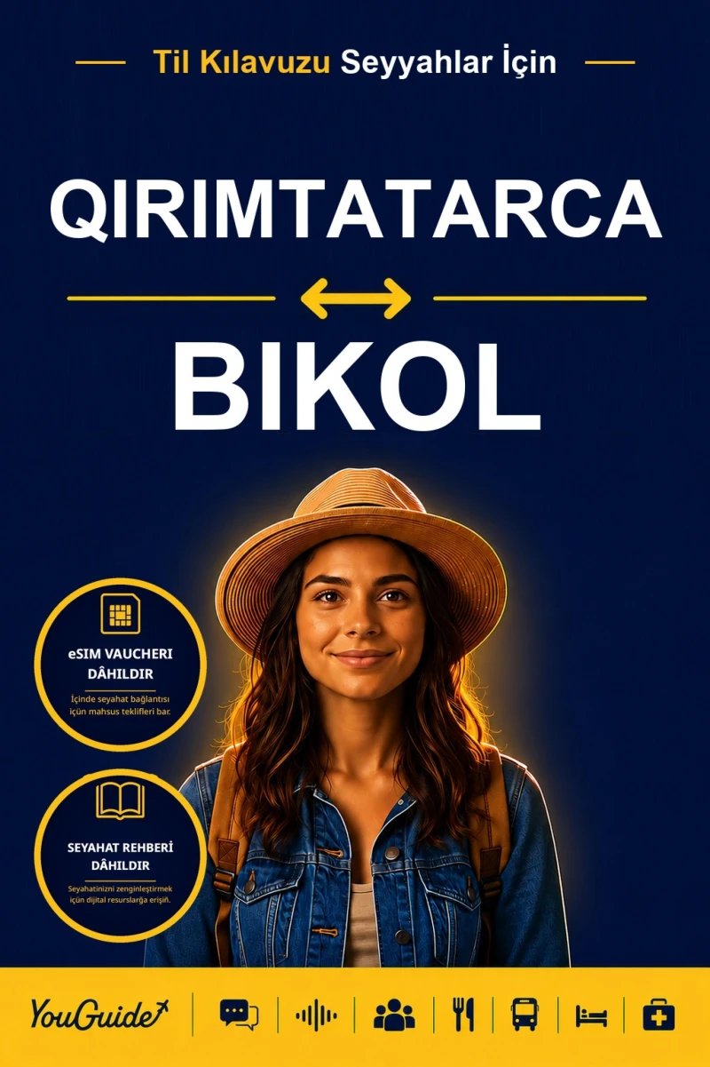Portada: The Language Guide for Travelers - Crimean Tatar to Bikol