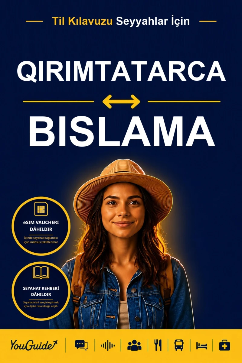 Portada: The Language Guide for Travelers - Crimean Tatar to Bislama